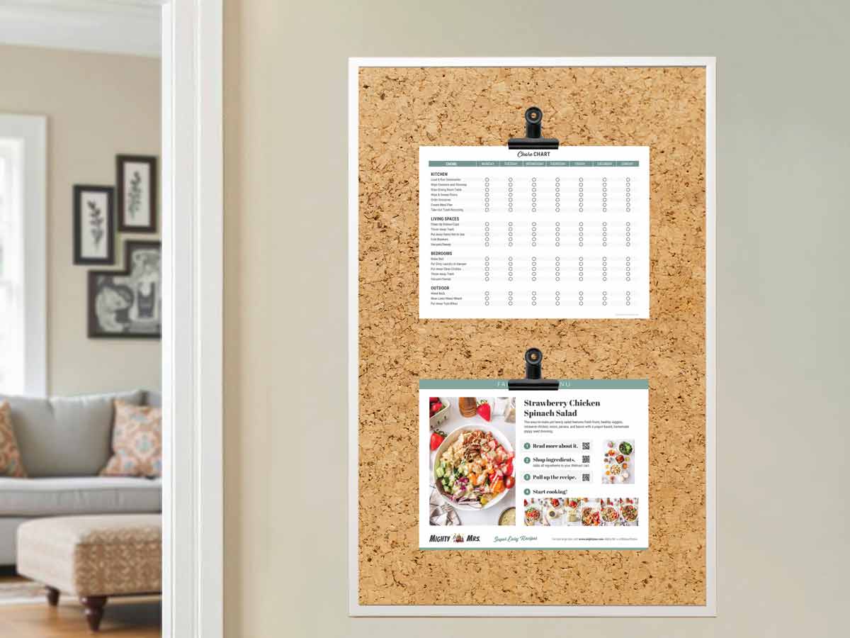 Chore Chart Rewards Checklist