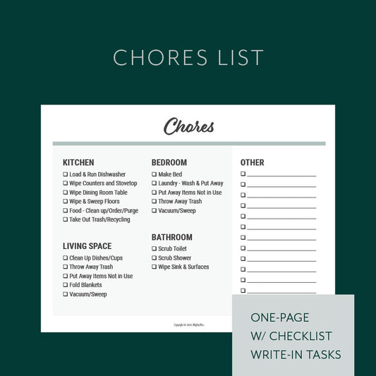 Chores List